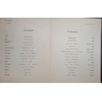 Kazimierz Mann (1910 - 1975) Janosik Menu M.S.Batory1957r.
