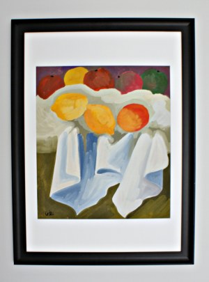 Leon Śliwiński(1916-2001),Martwa natura z owocami,1985
