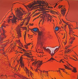 Andy Warhol(1928-1987),Tygrys syberyjski z cyklu