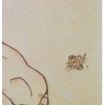 Egon Schiele(1890-1918),Nu féminin 1913