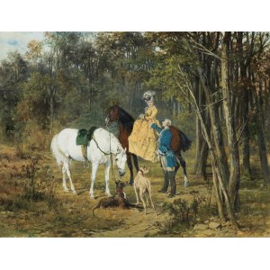 Jan Chełmiński, ZALOTY, 1876