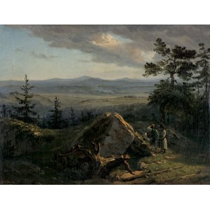 Wojciech Gerson, PEJZAŻ Z OKOLIC OJCOWA, 1851