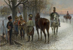 Jan Chełmiński, Z KAMPANII FRANCUSKIEJ 1814 ROKU, przed 1904
