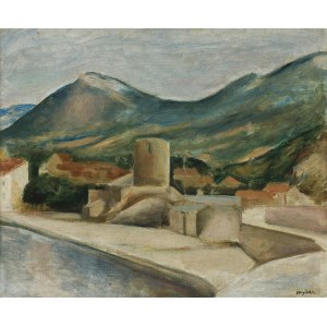 Henry Hayden, LANDSCAPE FROM COLLIOURE, circa 1930.