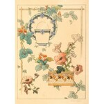 Henry Lambert, (XIX-XX w.), Ornament floryczny, k. XIX w