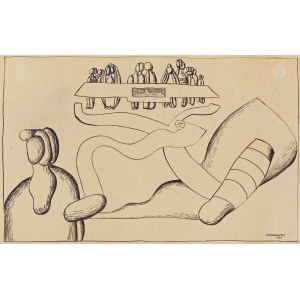 Marek Włodarski, POSTACIE ZA STOŁEM, 1929