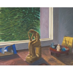 Jarosław Modzelewski, MARTWA NATURA Z FIGURKA, 2019