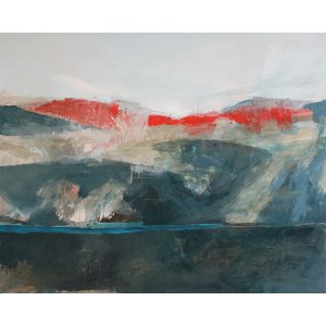 Kinga WNUK-MOSKALSKA (ur. 1975), Zachód pod Miedzianem. Tatry, 2019
