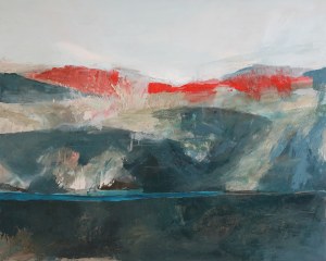 Kinga WNUK-MOSKALSKA (ur. 1975), Zachód pod Miedzianem. Tatry, 2019