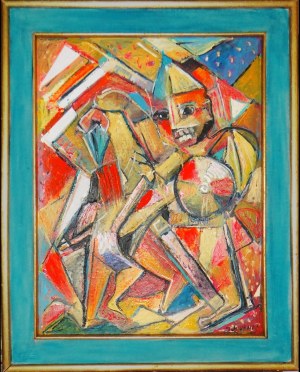 Tomasz KURAN (ur. 1972), Dawid i Goliat, 2024
