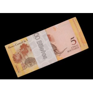 Venezuela. 5 Bolivares 2011 Bundle x 100
