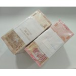 Syria. 100 & 200 Pounds 2014 Brick 10 Bundles x 1000 of Each