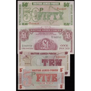 World. 4 Mixed Banknotes