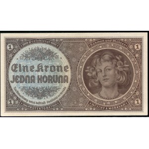Bohemia & Moravia. 1 Koruna 1940
