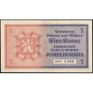 Bohemia & Moravia. 1 Koruna 1940