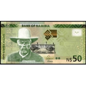 Namibia. 50 Dollars 2019