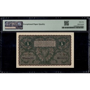 Pologne. Banque de prêt de l'État 5 Marek 1919