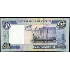 Cyprus. 20 Pounds 2004