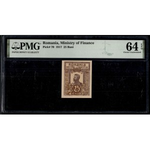 Romania. 25 Bani 1917