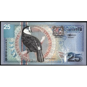 Suriname. 25 Gulden 2000