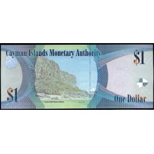 Cayman Islands. 1 Dollar 2010