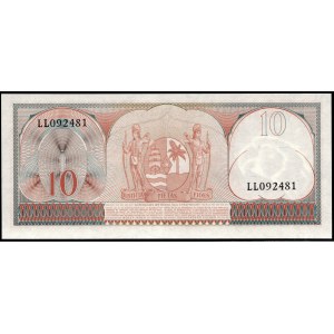 Suriname. 10 Gulden 1963