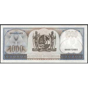 Suriname. 1000 Gulden 1963