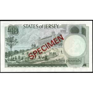 Jersey. 10 Pound 1976 Specimen