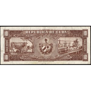 Cuba. 10 Pesos 1960 Low S/N 119