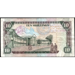 Kenya. 10 Shillings 1991