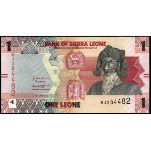 Sierra Leone. 1 Leone 2022 Radar S/N 284482