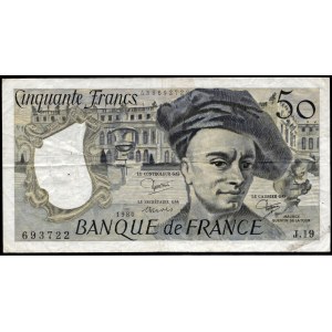 France. 50 Francs 1980