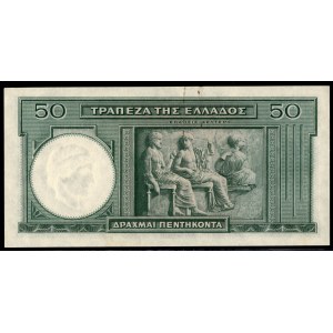 Greece. 50 Drachmai 1939