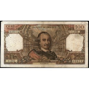 France. 100 Francs 1971