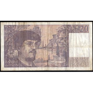 France. 20 Francs 1991