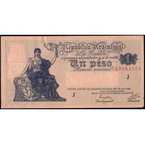 Argentina. 1 Peso 1947