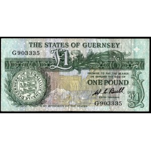 Guernsey. 1 Pound 1989