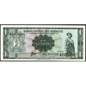 Paraguay. 1 Guarani 1963