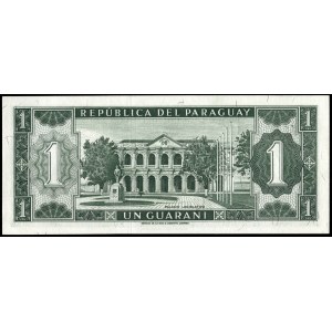 Paraguay. 1 Guarani 1963
