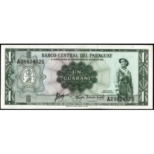 Paraguay. 1 Guarani 1963