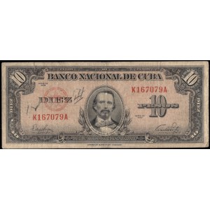 Cuba. 10 Pesos 1949