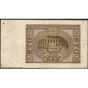 Poľsko. 100 zlotých 1940