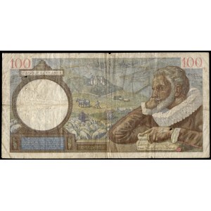 France. 100 Francs 1940