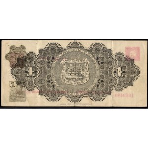 Mexico. Puebla 1 Peso 1914