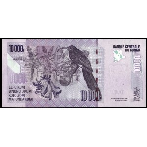Congo. 10000 Francs 2022