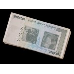 Zimbabwe. 50 Million Dollars 2008 Bundle x 100
