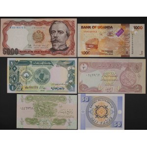 World. 6 Mixed Banknotes