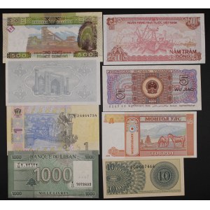 World. 8 Mixed Banknotes