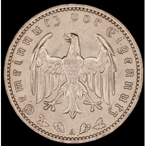 Germany. Third Reich 1 Reichsmark 1938 A Berlin