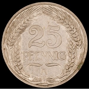 Germany. Empire 25 Pfennig 1910 A Berlin